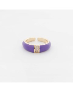 Фиолетовое круглое кольцо Dashkova.jewelry