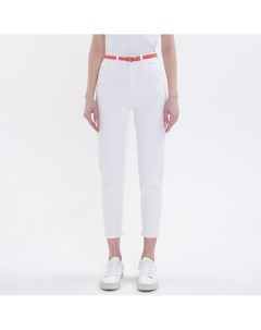 Белые джинсы капри One week
