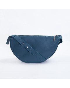 Синяя фигурная сумка Afina