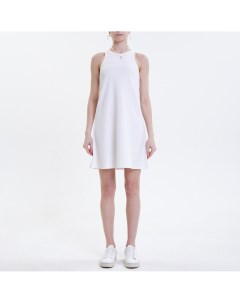 Белое платье без рукавов Cocos