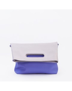 Фиолетовая двухцветная сумка шоппер Artwknd