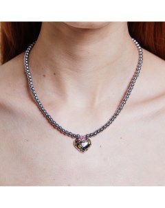 Ожерелье из гематита с подвеской Home etudes