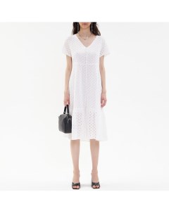 Белое ажурное платье One week