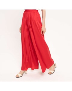 Красные струящиеся брюки Galla collection