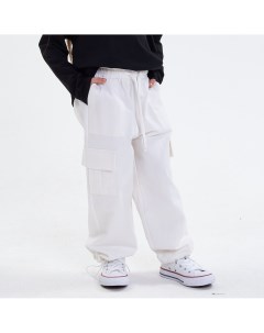 Белые брюки карго Liqlo