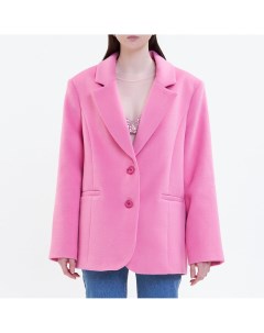 Розовое пальто жакет Mollis