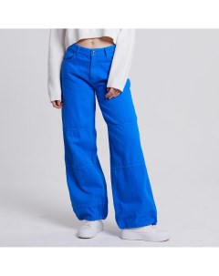 Синие яркие джинсы Toptop