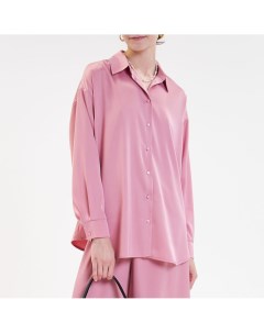 Розовая рубашка из вискозы Mollis