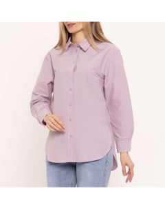 Фиолетовая строгая рубашка Tobeone