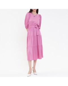 Светло розовое однотонное платье Galla collection
