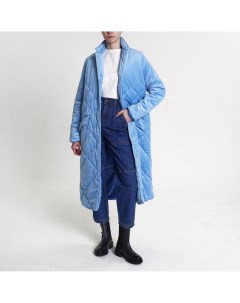 Голубое стёганое пальто Akhmadullina dreams