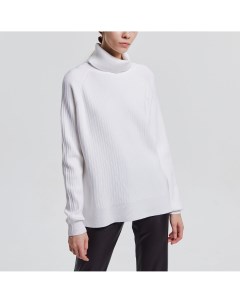 Белый свободный свитер Braude