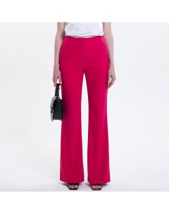 Розовые расклешённые брюки Mollis