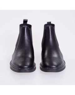 Чёрные кожаные ботинки Stefano rossi