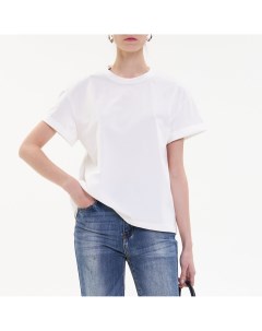 Белая футболка с отворотами Nerolab