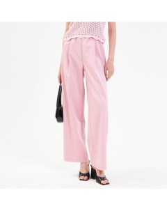 Нежно розовые брюки из вискозы Mollis