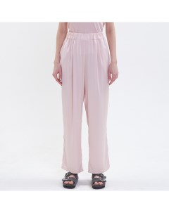 Розовые атласные брюки Lulight