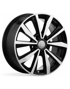 Литой диск Volkswagen Taos КС974 6 5x16 5 112 D57 1 ET43 Алмаз черный Кик