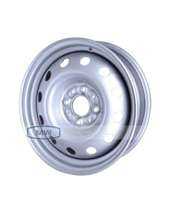 Штампованный диск 14005 Volkswagen 5 5x14 4 100 D57 1 ET35 silver Magnetto