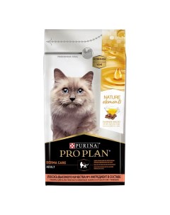 Pro Plan Nature Elements корм для кошек с чувствительной кожей Лосось 1 4 кг Purina pro plan