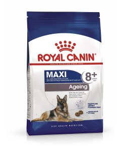 Maxi Ageing 8 для собак старше 8 лет крупных пород Курица 15 кг Royal canin