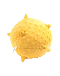 Puppy Sensory Ball сенсорный плюшевый мяч с ароматом курицы 15 см Желтый Playology