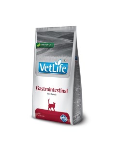 Vet Life Cat Gastrointestinal корм для кошек при патологии ЖКТ Диетический 5 кг Farmina vet life