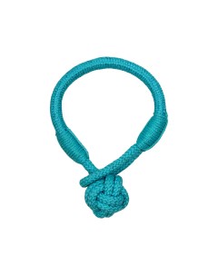 Tough Tug Knot жевательный канат с ароматом арахиса Голубой Playology