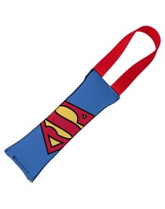 Игрушка перетяжка Супермен с пищалкой для собак 25 см Buckle-down