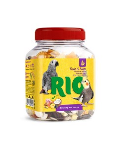 Фруктово ореховая смесь лакомство для птиц 160 г Rio