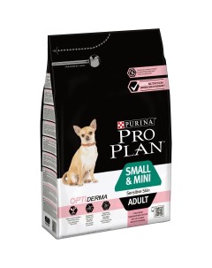 Pro Plan Small Mini Adult Sensitive Skin корм для взрослых собак мелких и карликовых пород развес Ло Purina pro plan