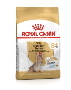 Yorkshire Terrier Adult 8 для собак породы йоркширский терьер старше 8 лет Курица 1 5 кг Royal canin