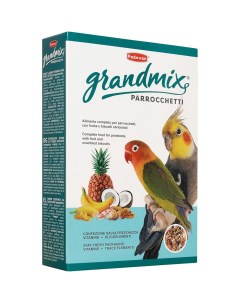 GrandMix Parrocchetti корм для средних попугаев Злаковое ассорти 400 гр Padovan