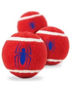 Игрушка Человек паук теннисные мячики для собак Красный Buckle-down