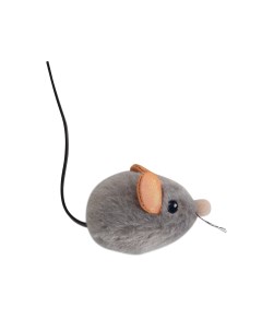 Игрушка для кошек мышка со звуком с кошачьей мятой 4 см Petstages