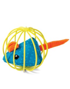 Игрушка Мышка в шаре для кошек 6 3 см Триол