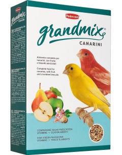 Canarini GrandMix корм для канареек Злаковое ассорти 400 гр Padovan