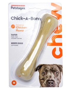 Chick A Bone игрушка с ароматом косточки средняя для собак 14 см Petstages