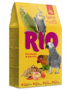 Яичный корм для средних и крупных попугаев Злаковое ассорти 250 г Rio