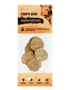 Country snack лакомство Медальоны из мяса ягненка для собак 60 г Country snaсk