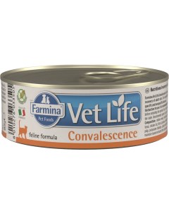 Vet Life Cat Convalescence консервы для кошек в период восстановления Курица 85 г Farmina vet life