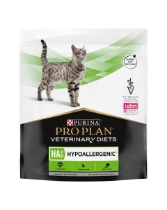 Pro Plan Veterinary Diets HA Hypoallergenic корм для кошек при лечении пищевой аллергии Диетический  Purina pro plan veterinary diets