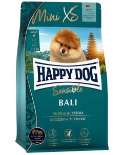 Sensible Mini XS Bali корм для собак мелких пород Курица 300 г Happy dog