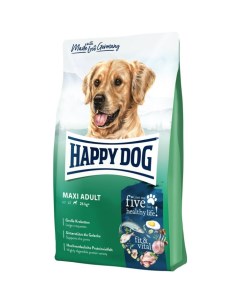 Supreme Fit Well Maxi Adult корм для взрослых собак крупных пород Птица 14 кг Happy dog