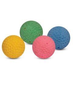 03Т игрушка Мяч для гольфа одноцветный для кошек 1 шт 4 см Триол