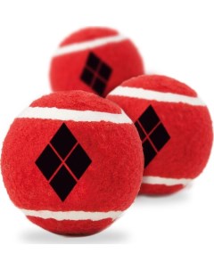Игрушка Харли Квинн теннисные мячики для собак Красный Buckle-down