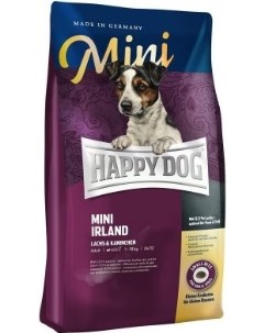 Supreme Mini Irland корм для взрослых собак мелких пород склонных к аллергии Кролик 4 кг Happy dog
