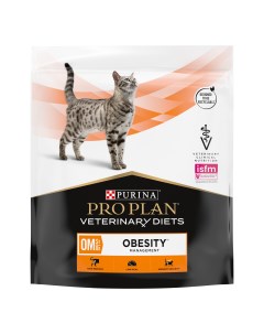 Pro Plan Veterinary Diets OM Obesity Management корм для кошек при ожирении Диетический 350 г Purina pro plan veterinary diets