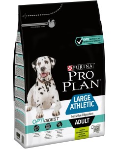 Pro Plan Large Adult Athletic для крупных собак атлетов с чувствительным пищеварением развес Ягненок Purina pro plan