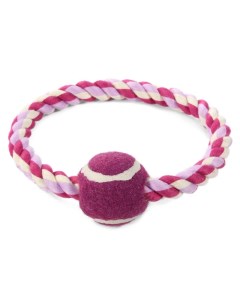 Игрушка Mini Dogs "Веревка-кольцо, мяч" для собак мелких пород Триол